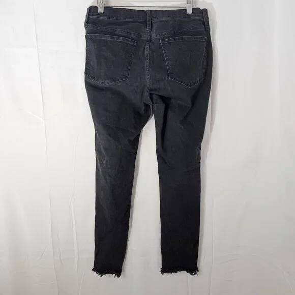 Madewell Pants Womens 29 Maternity Skinny Pants 32x28 Stretch Waist Pregnancy - Picture 2 of 13